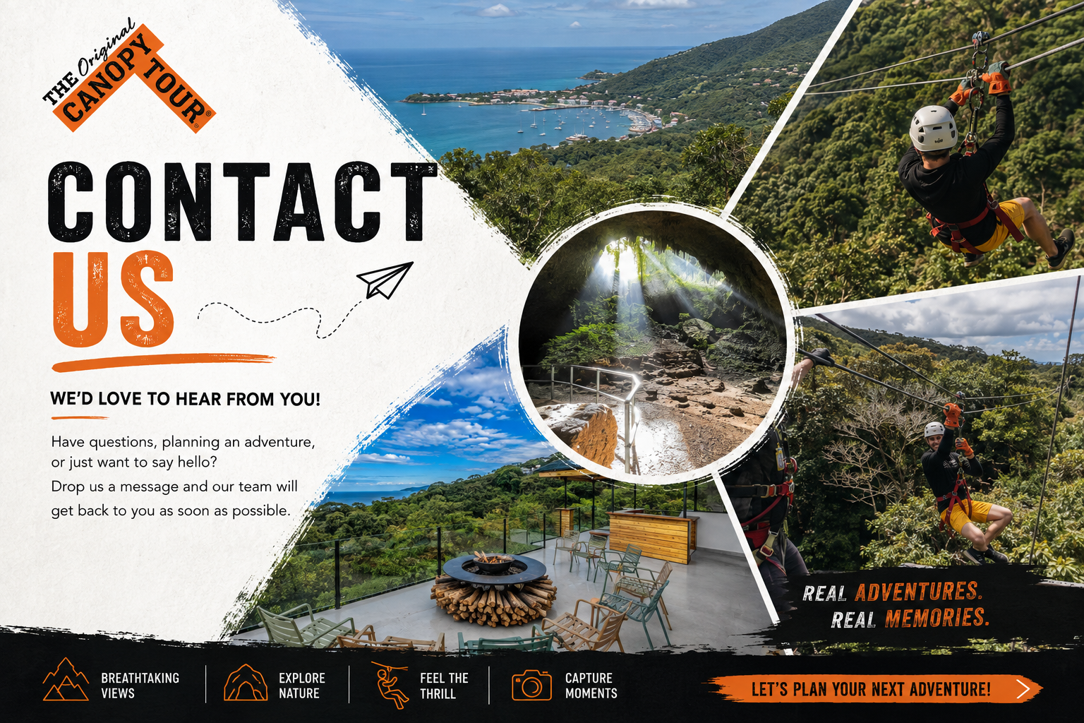 Canopy Tour Contact Us